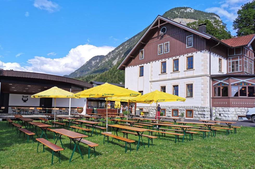 Gasthof Franziskibad 巴特哈林 外观 照片